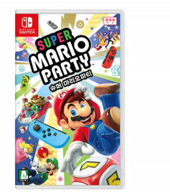 슈퍼마리오파티 닌텐도 스위치 정품 게임 타이틀 한글판 (국내 당일배송)
