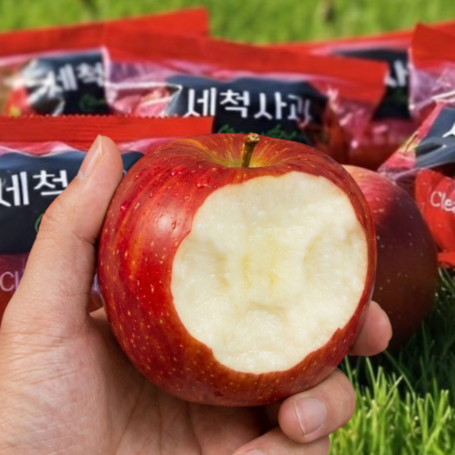 [당도선별초특가] 껍질째먹는 세척 사과 부사사과 고당도 햇 경북, 1개, 5kg
