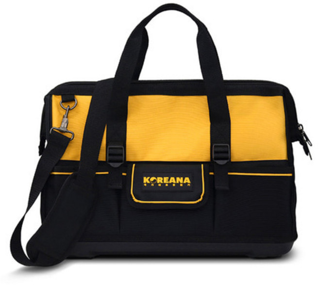 코리아나 공구가방 KTB-01 툴백 40L 대용량수납 포켓 용접기 다양한용품, 1개