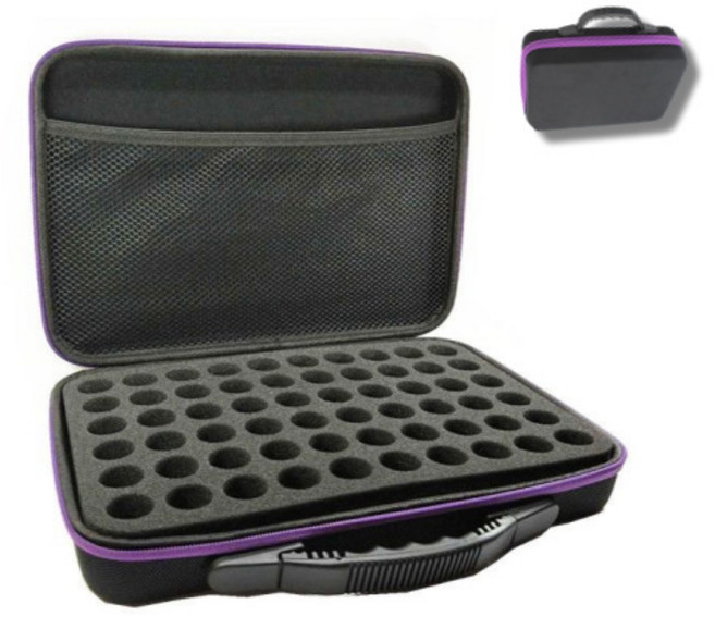 보스케 15ml 에센셜 오일 30구 하드케이스, 대형 퍼플 (60구), 1개