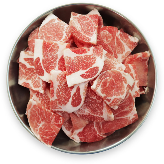 도감푸드 돼지고기 듀록 옛날냉동 목살 500g, 1개