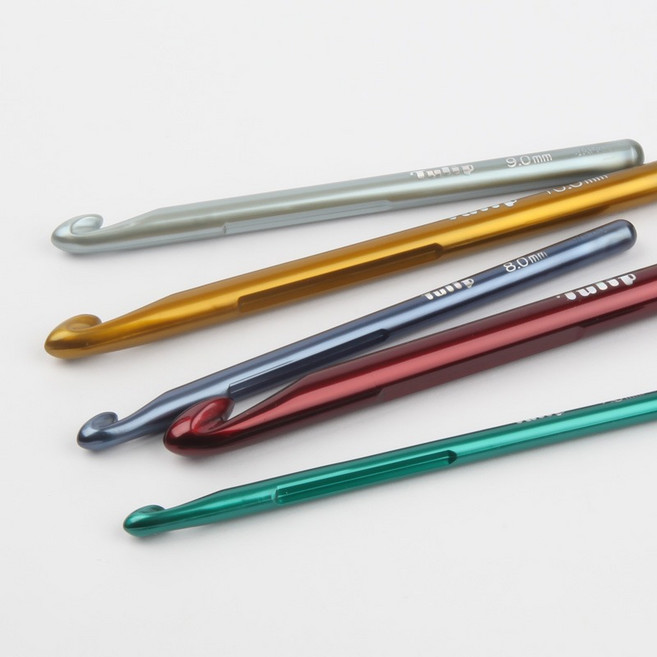 튤립 마인드 자이언트 코바늘 왕코바늘, 1개