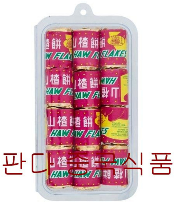 판다중국식품 산사편 산사열매 300g, 3개