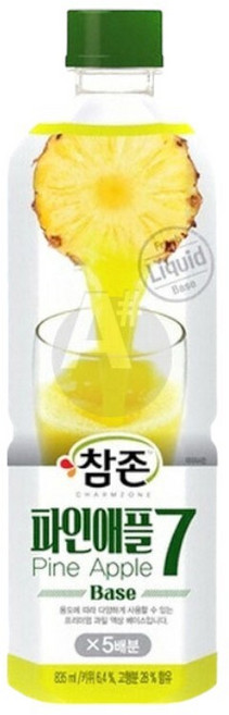 참존 파인애플7 835ml 농축과일원액 에이드 음료베이스 카페식자재, 단품