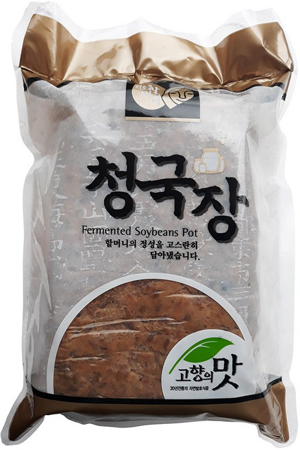 덕소할머니 덕소 할머니 청국장 2Kg, 3개