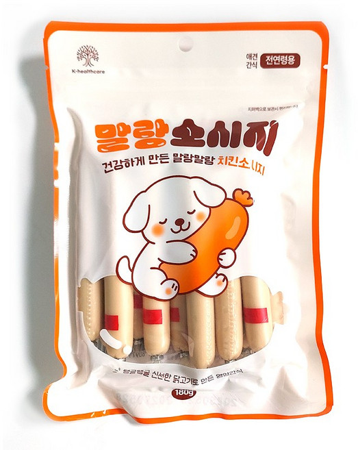 말랑소시지 12개입, 1개, 180g, 치킨