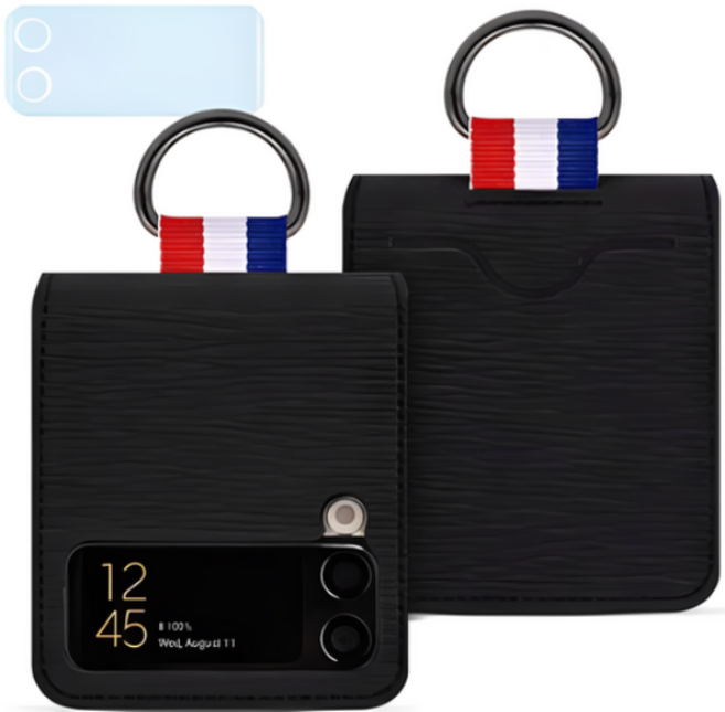 몬드무사 카드지갑 링홀더 케이스+카메라보호필름