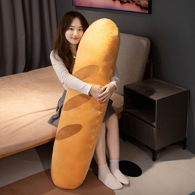 바디필로우 인형 긴 쿠션 베개 쿠션 인체공학 큐티 바디필로우포근한 안고자는베개, 빵