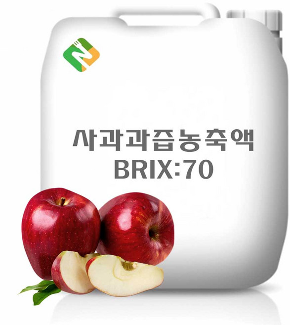 사과과즙농축액 25kg, 단품, 1개