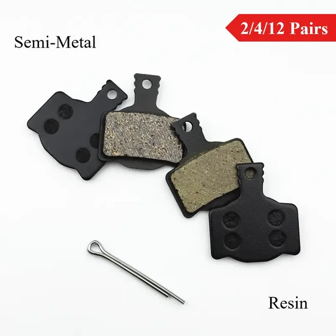 2412 쌍 MAGURA 타입 7.P 7.R 7.S MT2MT4MT6MT8MT 트레일MT 스포츠용 세미 메탈 및 수지 자전거 디스크 브레이크 패드, 3_Semi-Metal -