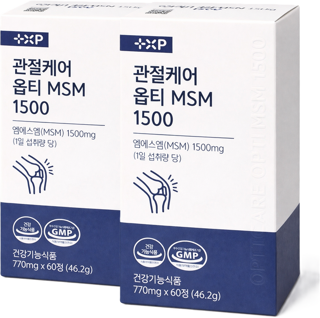 관절케어 옵티 MSM 1500, 2박스, 60정