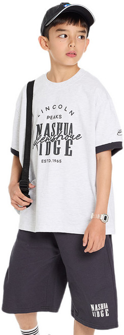 더베이지 여름 주니어 남아 상하 세트 내슈아 상하 SET B4635