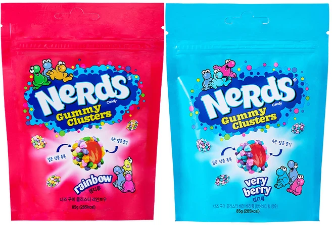 너즈 구미 클리스터 베리베리 + 레인보우, 1세트, 170g - 쿠팡