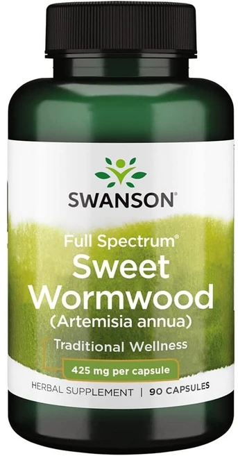 스완슨 개똥쑥 아르테미시닌 Swanson Wormwood Artemisinin 425 mg, 1, 1개 - 쿠팡