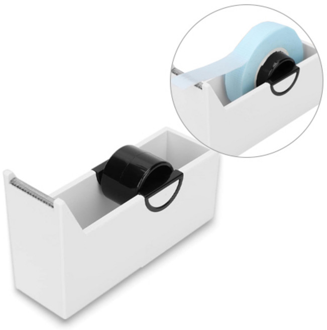 프루마 속눈썹연장 테이프 커터기, 1개, 화이트