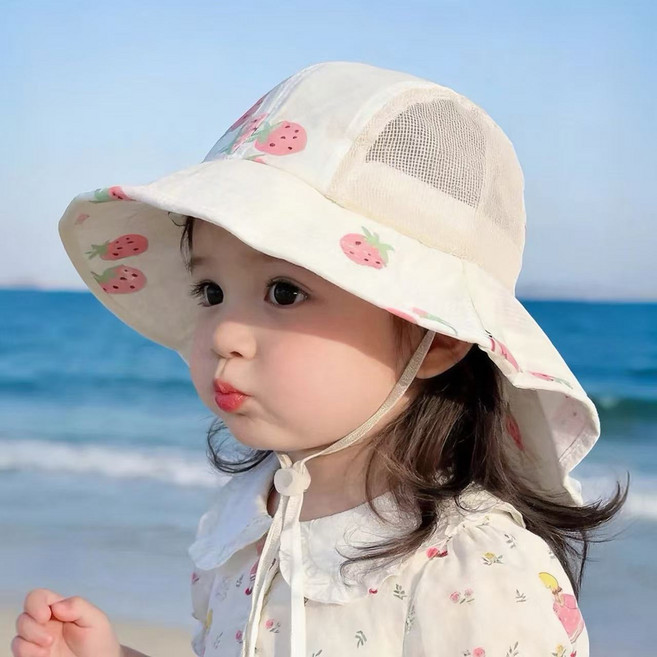 블랙체리 아동용 매쉬 챙모자