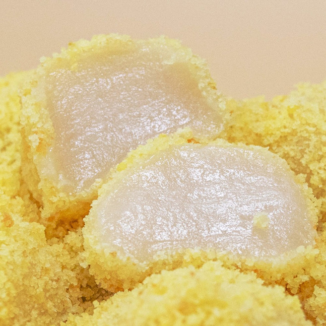 찹쌀반죽 영주 카스테라 인절미 100%국산찹쌀 전통간식, 240g, 3개