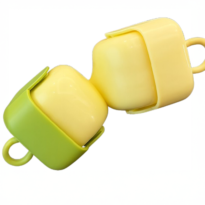 [1+1} 헤르츠 씻어쓰는 반영구 미니 접착성 좋은 쫀득 돌돌이 반려돌물 털 제거기 먼지롤러 지우개똥 청소기, 1개