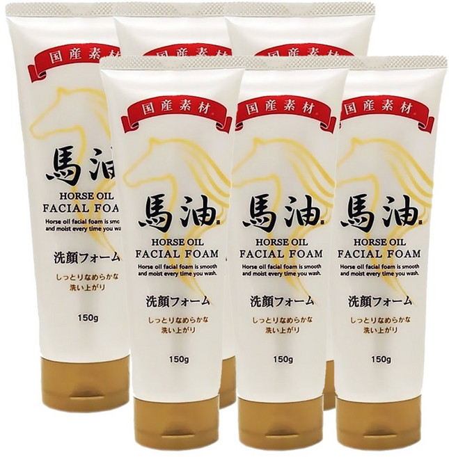 일본 마유 클렌징폼 세안 폼 150gX6개, 150g, 6개