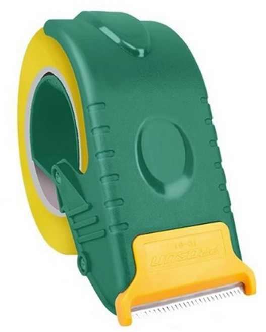 프로썬 알파커머스 테이프 커터, 그린, 1개
