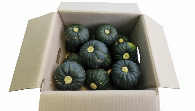 [소비자선택1위] 부드럽고 달콤한 영양만점 뉴질랜드 단호박, 1개, 단호박 2통