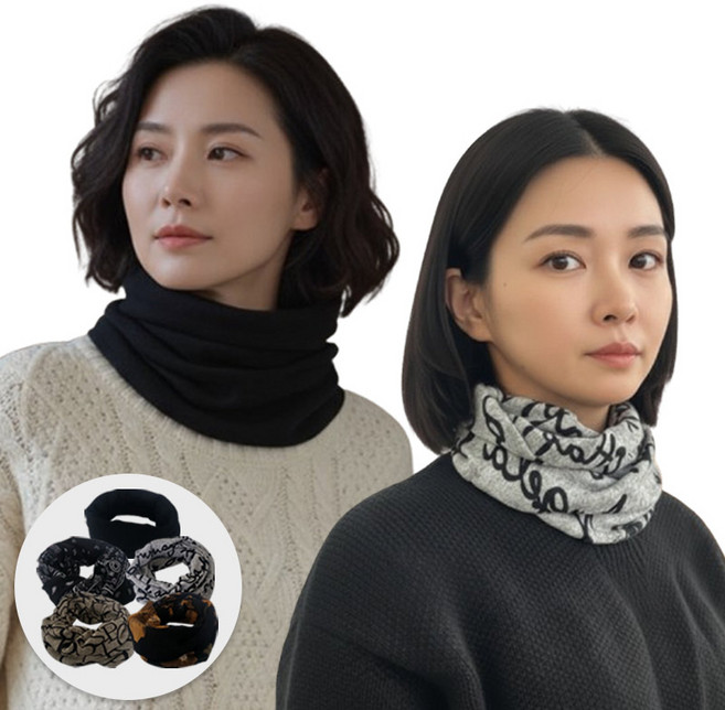 리츠제이 어반 넥워머 목토시 기모 목폴라 5종세트