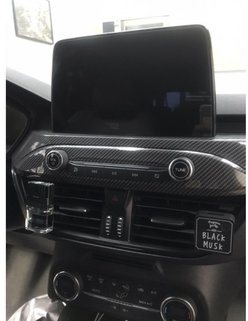 汽車改裝貼膜 碳纖維紋路車身內裝保護膜, 1個