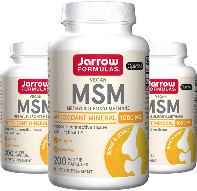 재로우 MSM 1000mg 베지 캡슐, 200정, 3개 - 쿠팡