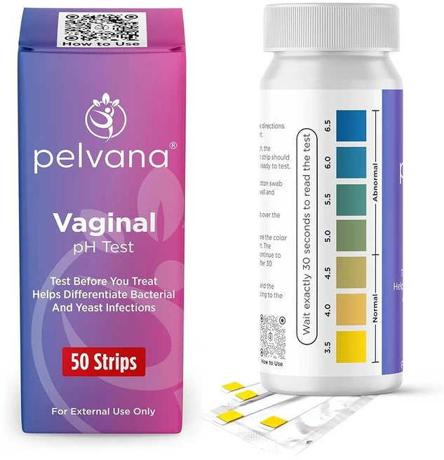 여성용 펠바나 질 PH 감염을 감염 질염(BV)과 될 50개 있습니다 테스트 데 구별하는 균형 수 효모 스트립 적격 키트는 도움이 세균성 FSA/HSA, 50 Count (Pack of 1) - 쿠팡