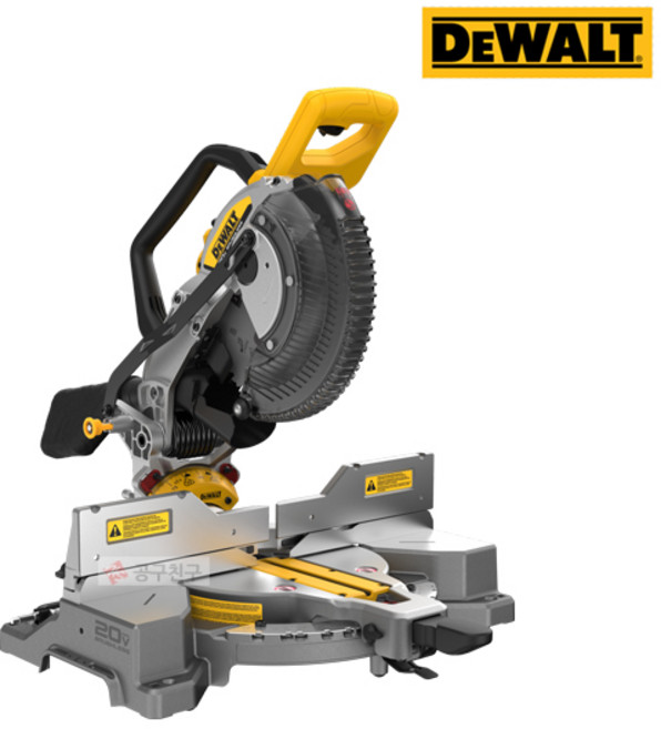 디월트 DCS714N 충전 컴파운드 각도절단기 254mm (10) 20V MAX 본체만 브러쉬리스 목재 쏘 컷터, 1개