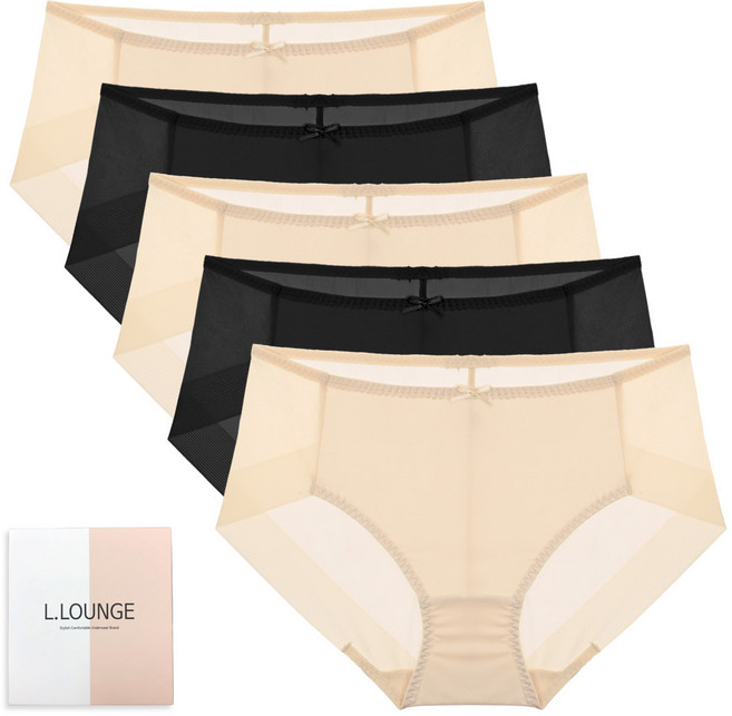 엘라운지 노라인 맥시 햄팬티 5종세트