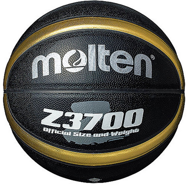몰텐 - B7G3700-KZ 농구공 7호 실내실외겸용 합성가죽 블랙&골드