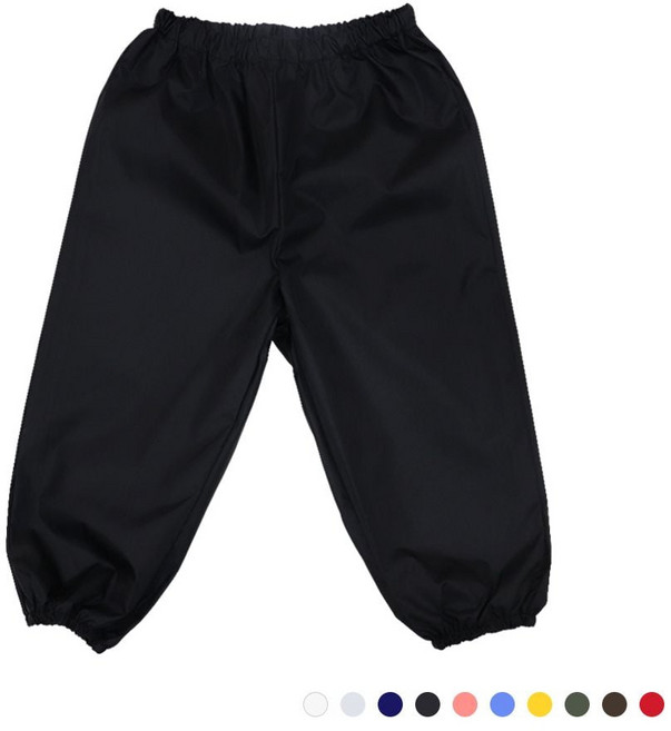 유아동 미술 가운 방수바지 놀이 앞치마-단색 무지 갯벌 체험 교실