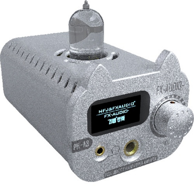 FX-AUDIO PH-A3 真空管耳擴 12AU7 前級擴大機, GRAY(灰)