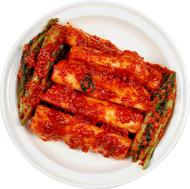 맵따구 불김치 매운 실비 총각김치 더 매운맛, 1kg, 1개