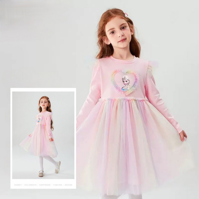 겨울왕국 엘사 드레스 샤스커트 여아 레이스 원피스