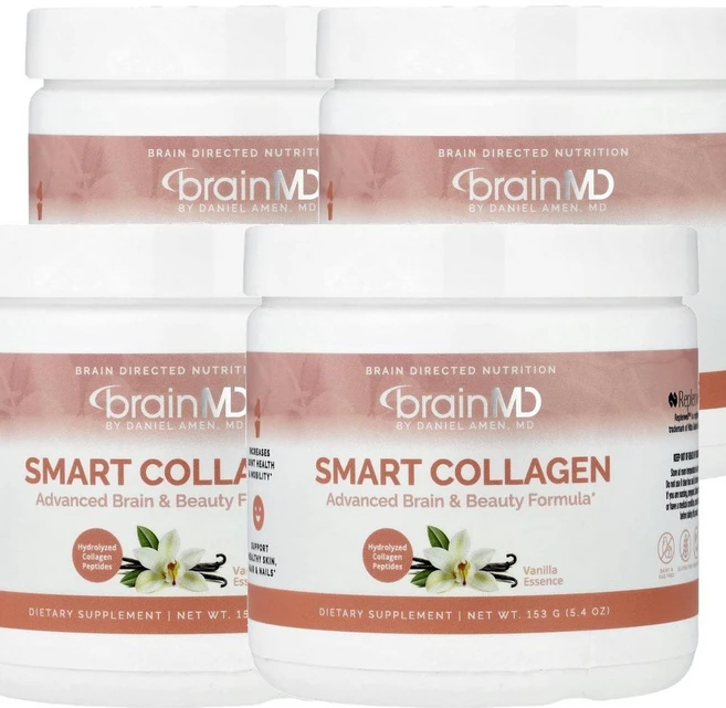 브레인MD 스마트 콜라겐 바닐라 에센스 BrainMD Smart Collagen Vanilla Essence 153g - 쿠팡
