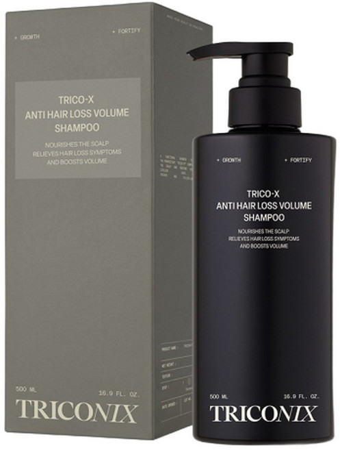 트리코닉스 트리코엑스 탈모완화 볼륨 샴푸 500ml 1개, 500g
