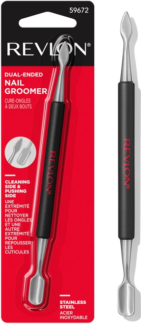 레브론 전문가용 양면 네일 그루머 스테인리스 스틸 매니큐어 Revlon Expert Dual-Ended Nail Groomer Stainless Steel Manicure To, 1개(1팩), 1개 - 쿠팡