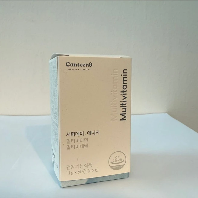 서퍼데이 에너지 30일분(1Bottle) 활력증진 종합비타민 비타민B군8종 마그네슘, 60정, 1개 - 쿠팡