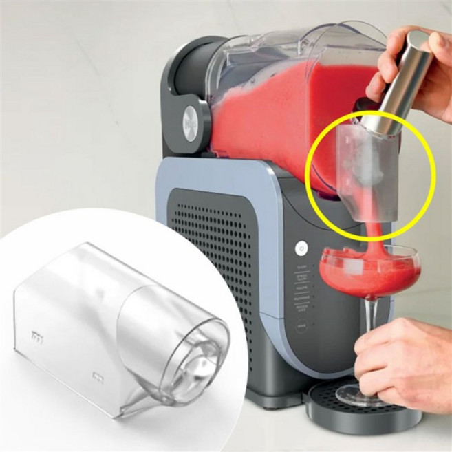 닌자 슬러시 머신 FS301 A39T-2X 스무디 메이커 매트 및 노즐 빠르게 냉동 음료 기계를 테이블 위로 미끄러