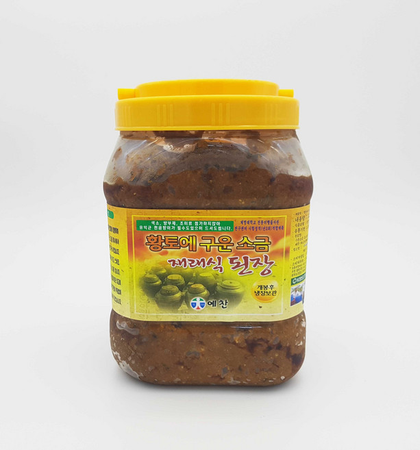 예찬 구운소금으로 담은 맛있는 재래식 집된장 2.5kg, 1개