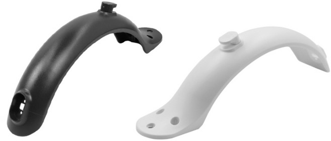 샤오미 미지아2 M365 머드가드 흙받이 물받이 프론트 리어 앞바퀴 뒷바퀴 전동킥보드 호환, 프론트(블랙), 1개