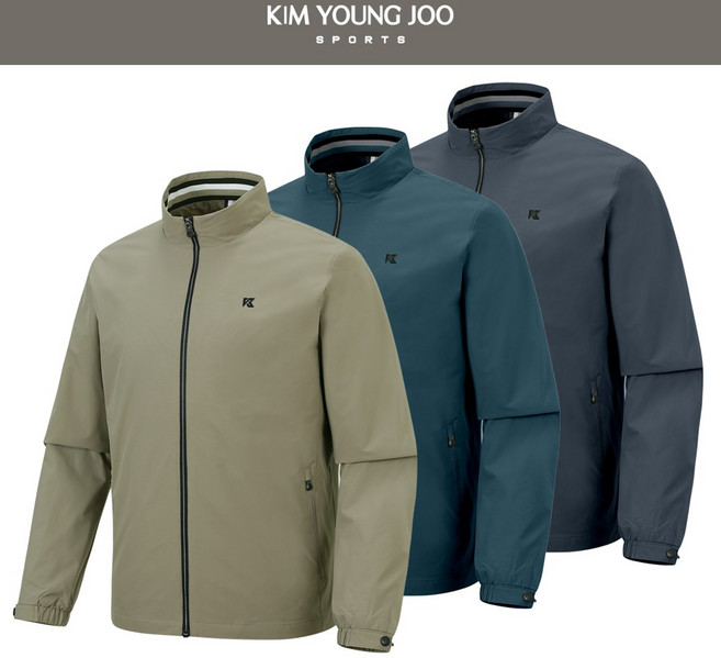 [봄가을용]김영주스포츠 남성 방풍 자켓 MJ905