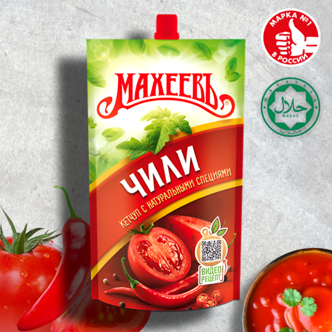 마흐옙 스파이시 칠리맛 토마토 케첩소스, 1개, 300g