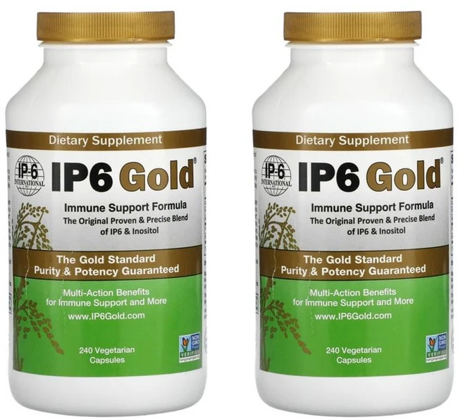 IP-6 인터내셔널 IP6 골드 이뮨 서포트 포뮬라 240캡슐 x2팩, 240정, 2개 - 쿠팡