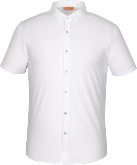 김영주골프 여름 구김없는 아이스쿨링 스판 남성 골프 반팔 셔츠 KOMMTS75