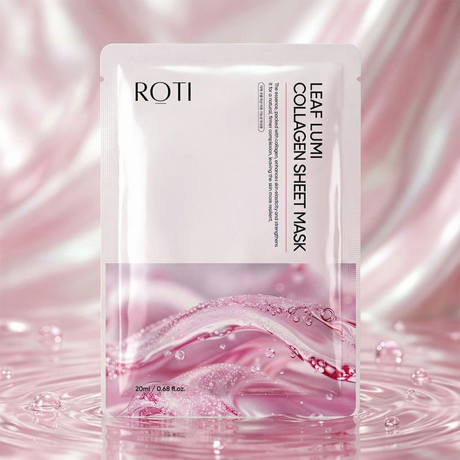 로티 리프루미 콜라겐 시트 마스크팩, 1개, 1개입