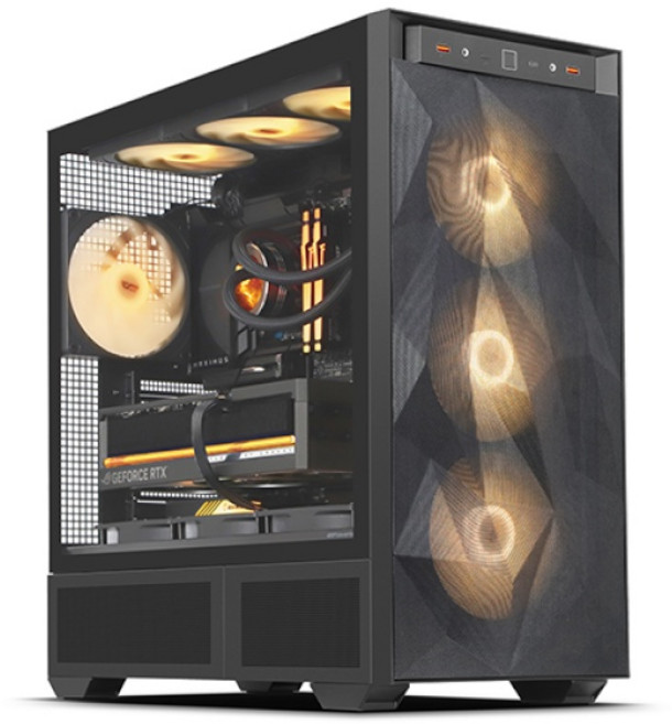 (darkFlash) DLX ULTRA MESH ARGB (빅타워) (블랙)