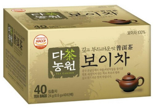 다농원 보이차, 0.6g, 40개입, 8개
